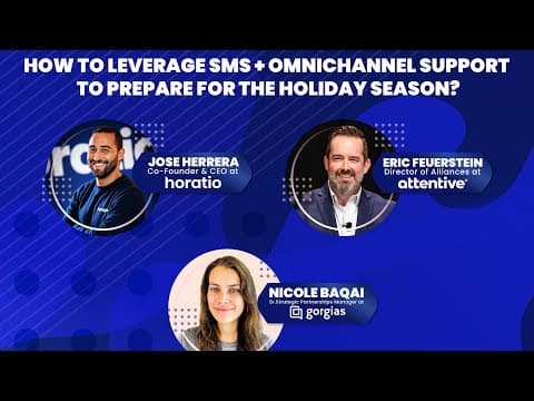 How To Leverage SMS + Omnichannel Support During The Holiday Season