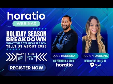 What The 2022 High Season Tells Us About 2023